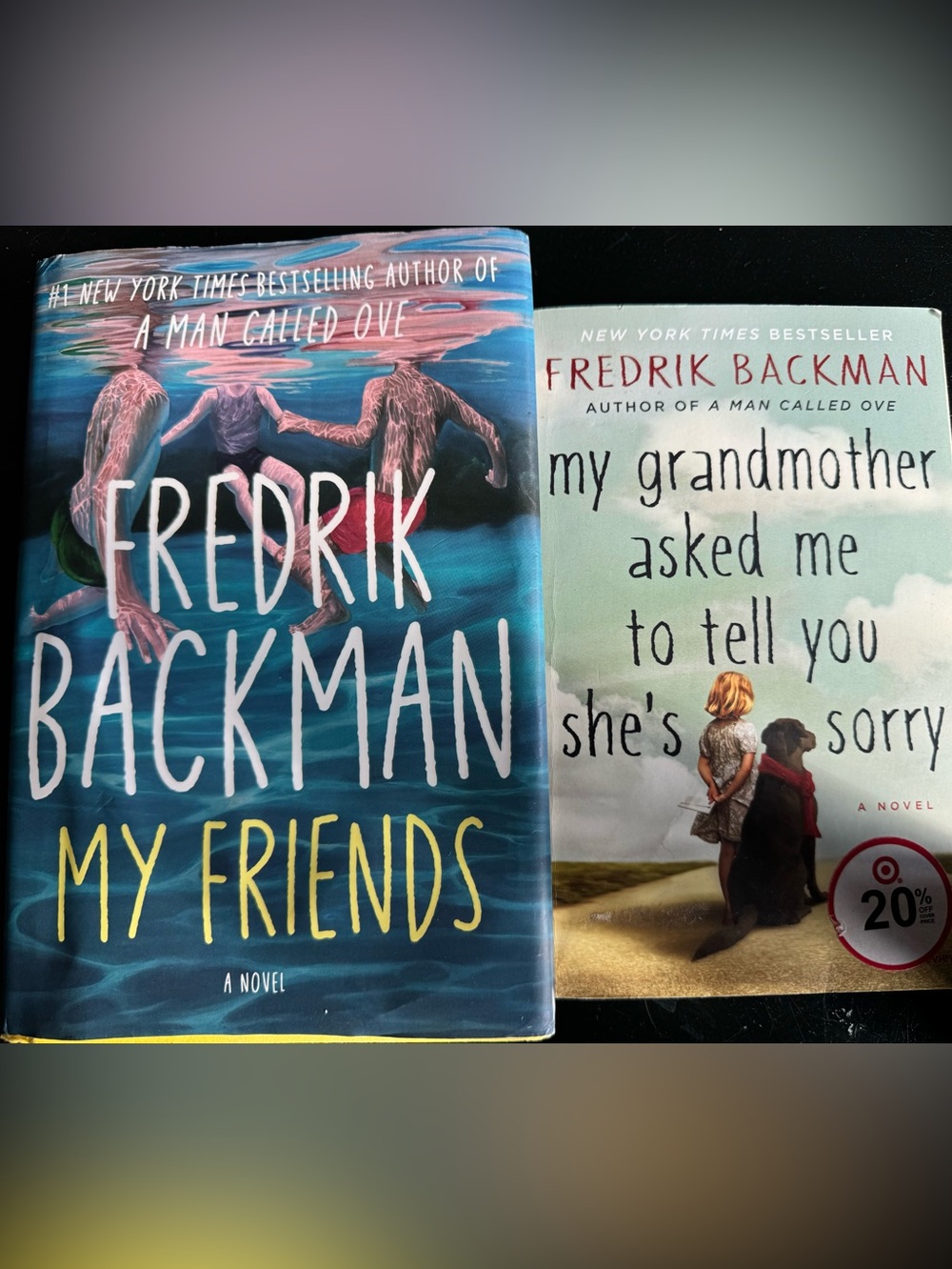 Fredrik Backman Books:My Friends My Grandmother Asked Me To Tell You She's Sorry